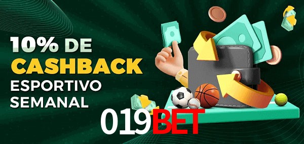 10% de bônus de cashback na 019bet